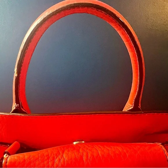 Kate Spade New York Claremont Drive Marcella Leather Tote Red ❤️‍🔥❤️‍🔥 - Picture 5 of 13